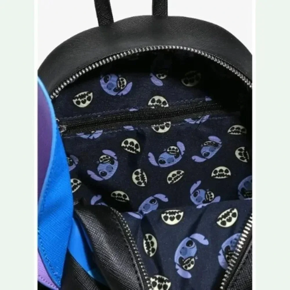 Her Universe Disney Lilo & Stitch Skeleton Stitch Glow in the Dark Mini Backpack